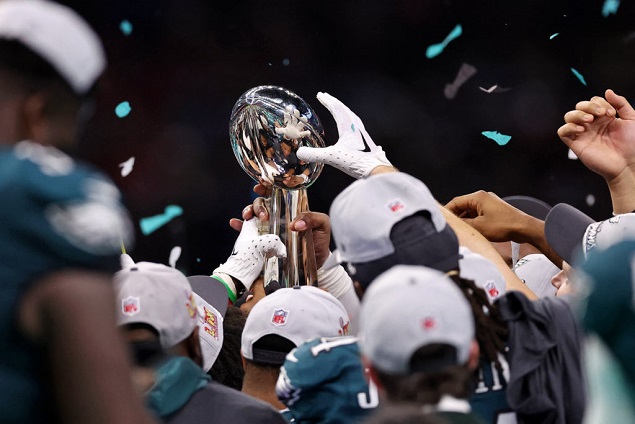 Philadelphia Eagles rikkoi Kansas City Chiefsin mestaruuden voittamisen trendin